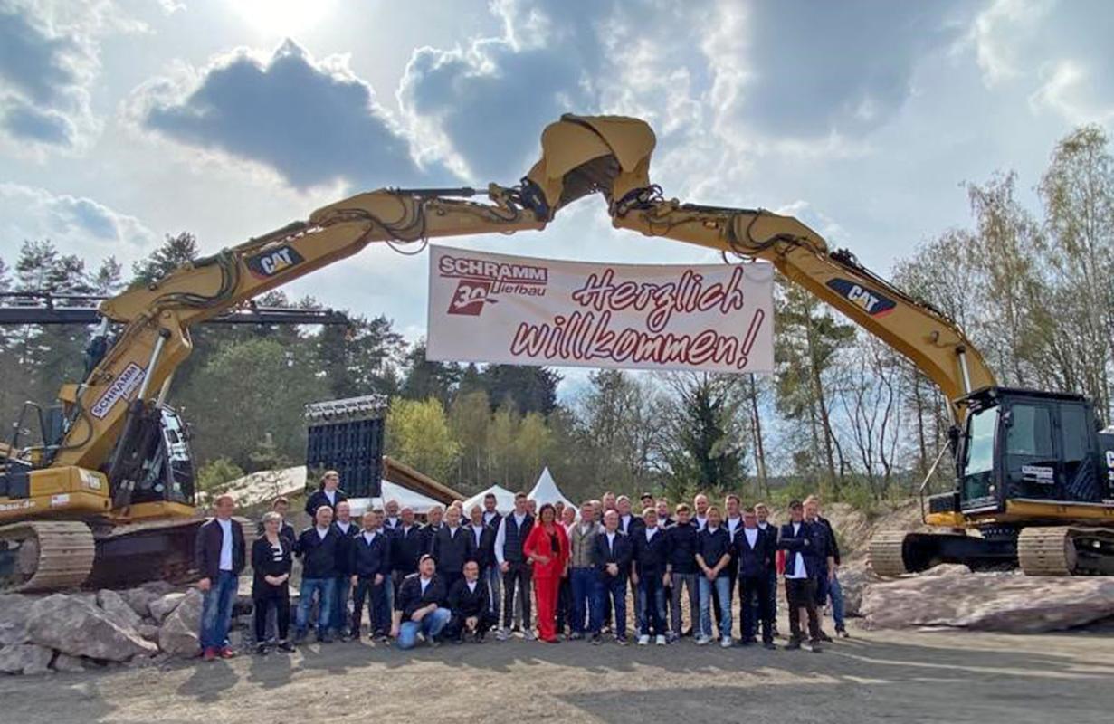 Schramm Tiefbau 30jähriges Firmenjubiläum
